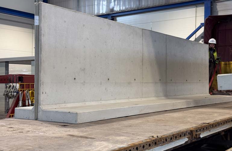 T-shaped retaining walls