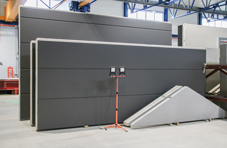 Warehouse wall panels