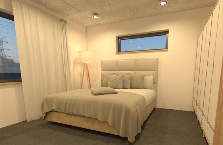 Villa Danne bedroom