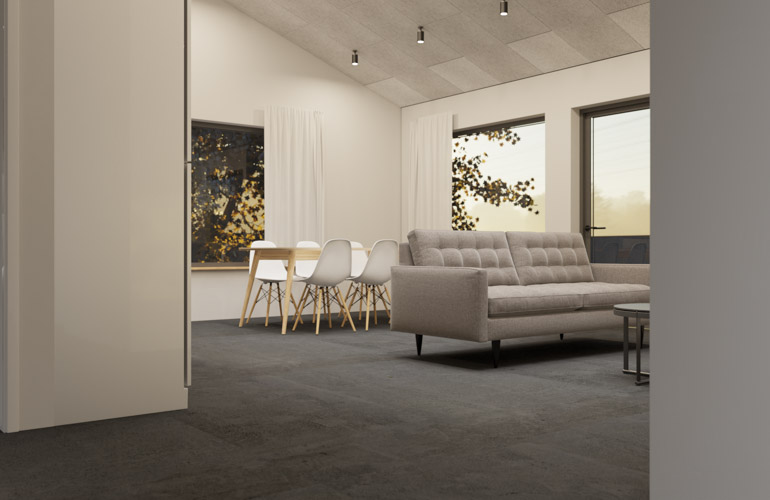Villa Ove living room