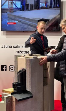 Kilen Baltic stends izstādē