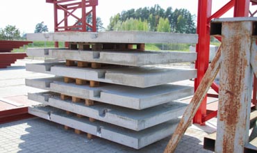 Бетонные дорожные плиты 3 x 1,5 м